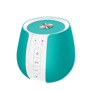 Blue Wireless Speaker Round Shape