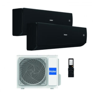 Haier FLEXIS.S 25+35/50 NEGRO - Aire Acondicionado Inverter 4988 Frigorias Multisplit 2x1