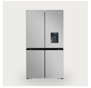 EVVO Frigorífico 4 puertas F100X Aqua, Inverter, Total No Frost, 359l + 201l, Dispensador de agua